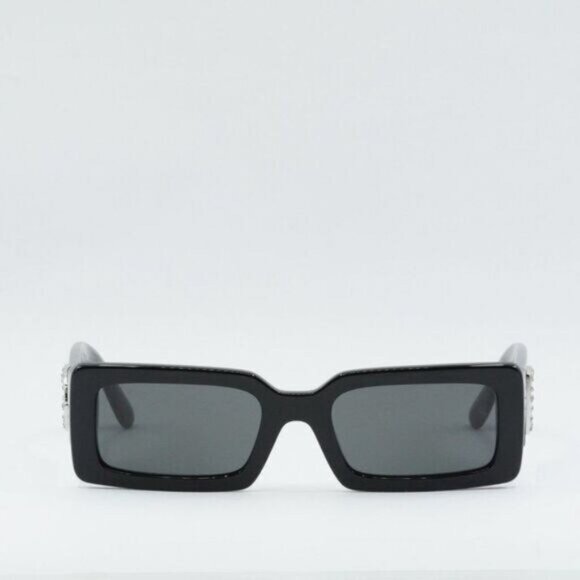 💯 NEW DOLCE&GABBANA DG4447B 335587 BLACK GREY SUNGLASSES - Picture 3 of 9